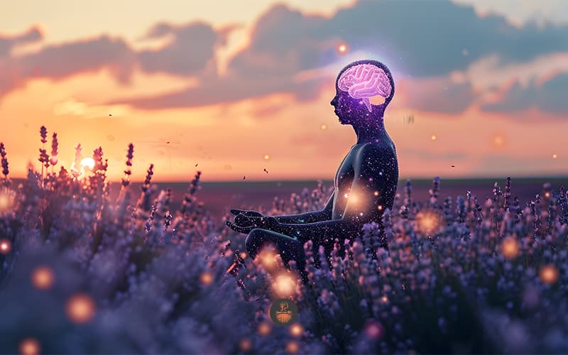 persona en proceso de introspección y autoconocimiento emocional